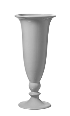 Vaso grigio D18 H41- L'arte di nacchi