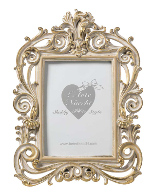 Portafoto oro L.22 H31 - L'Arte di Nacchi