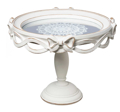 Alzatina con fiocco - L'Arte di Nacchi