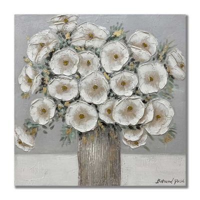 Tela con fiori L82 H122 - L'Arte di Nacchi
