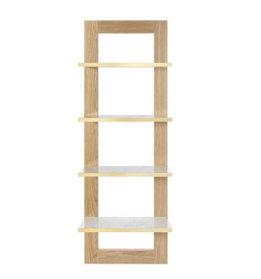 Libreria a parete 49x20,5x149h - L’arte di Nacchi