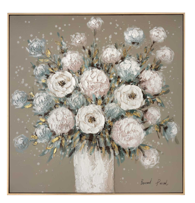 Tela con fiori L102 H102 - L'arte di nacchi