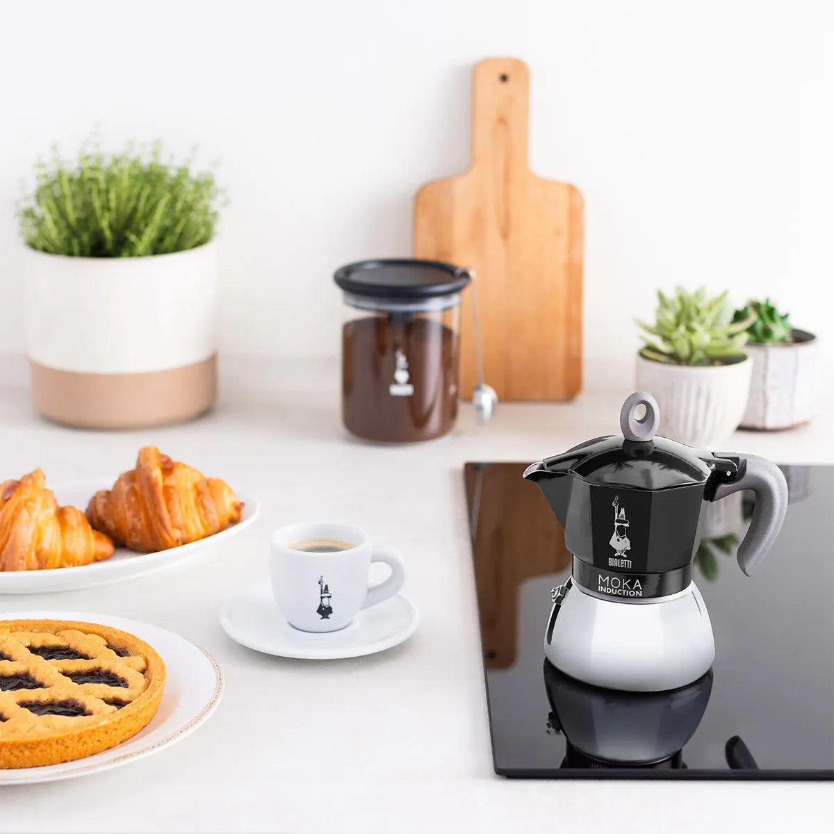 Moka Induzione 2 TZ Nera - Bialetti