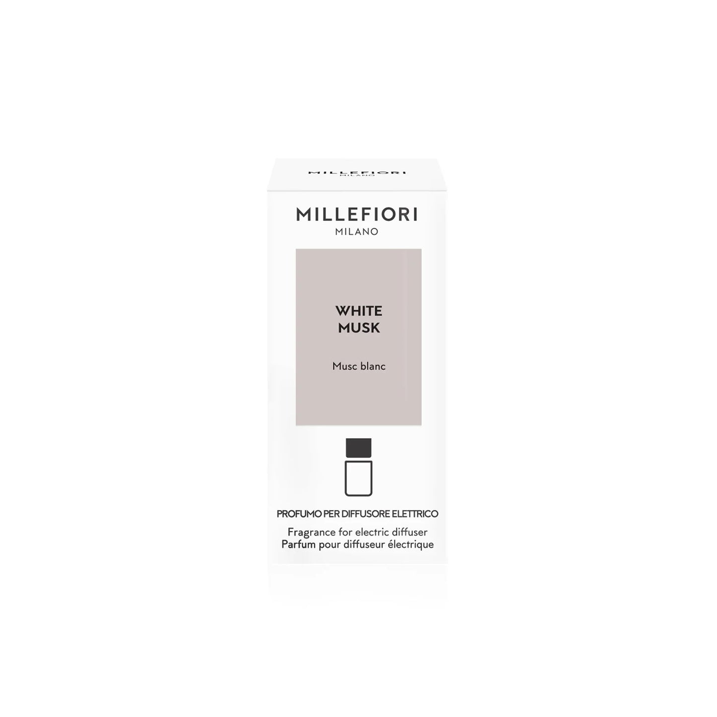 Ricarica di fragranza per diffusore elettrico white musk - Millefiori Milano