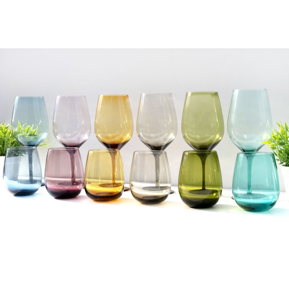 Set 6 bicchieri ''Happy Hour'' -Villa D'este