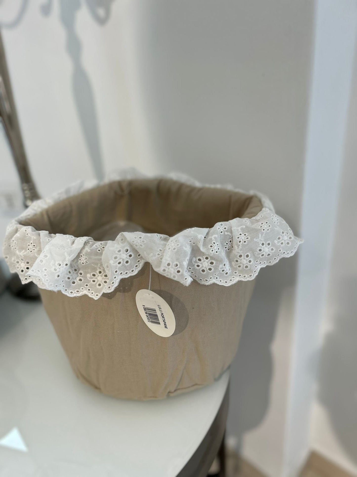 Portapane serie ‘Lulù’ sabbia - Clodette