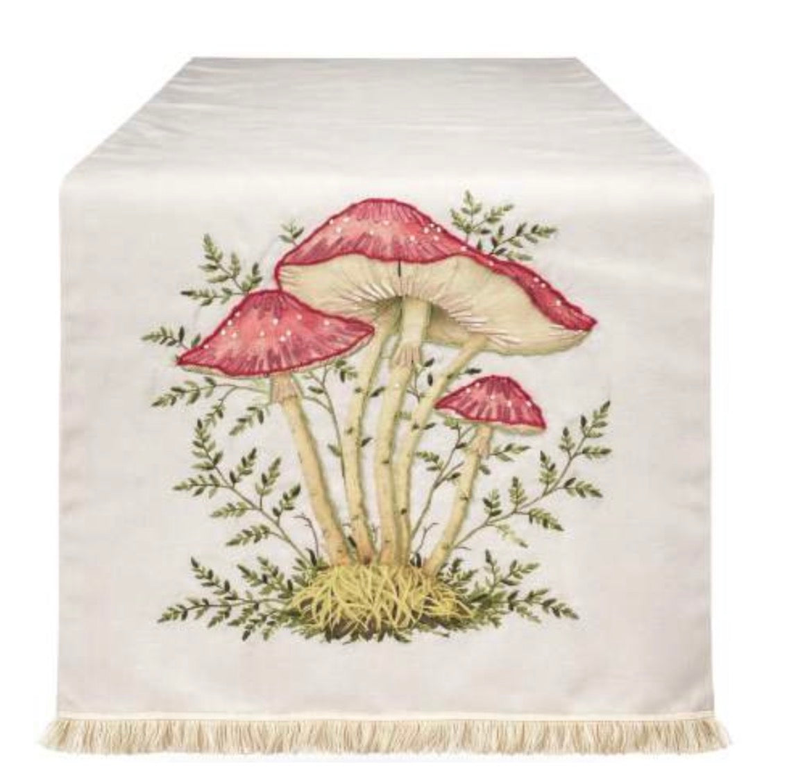 Runner ‘Marigold’ con applicazione fungo 160x45 - Clodette (Copia)