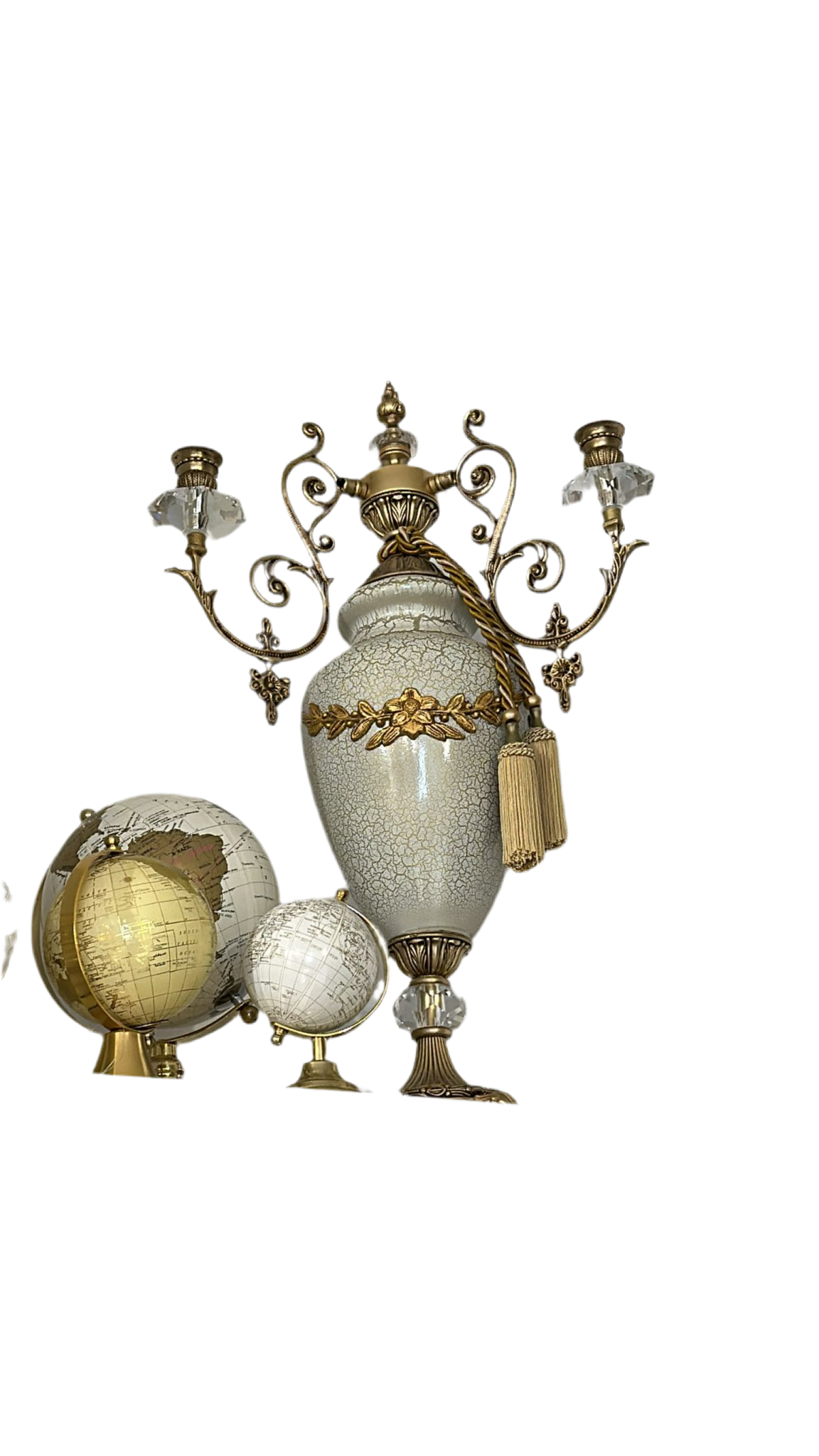 Candeliere 3 fiamme -