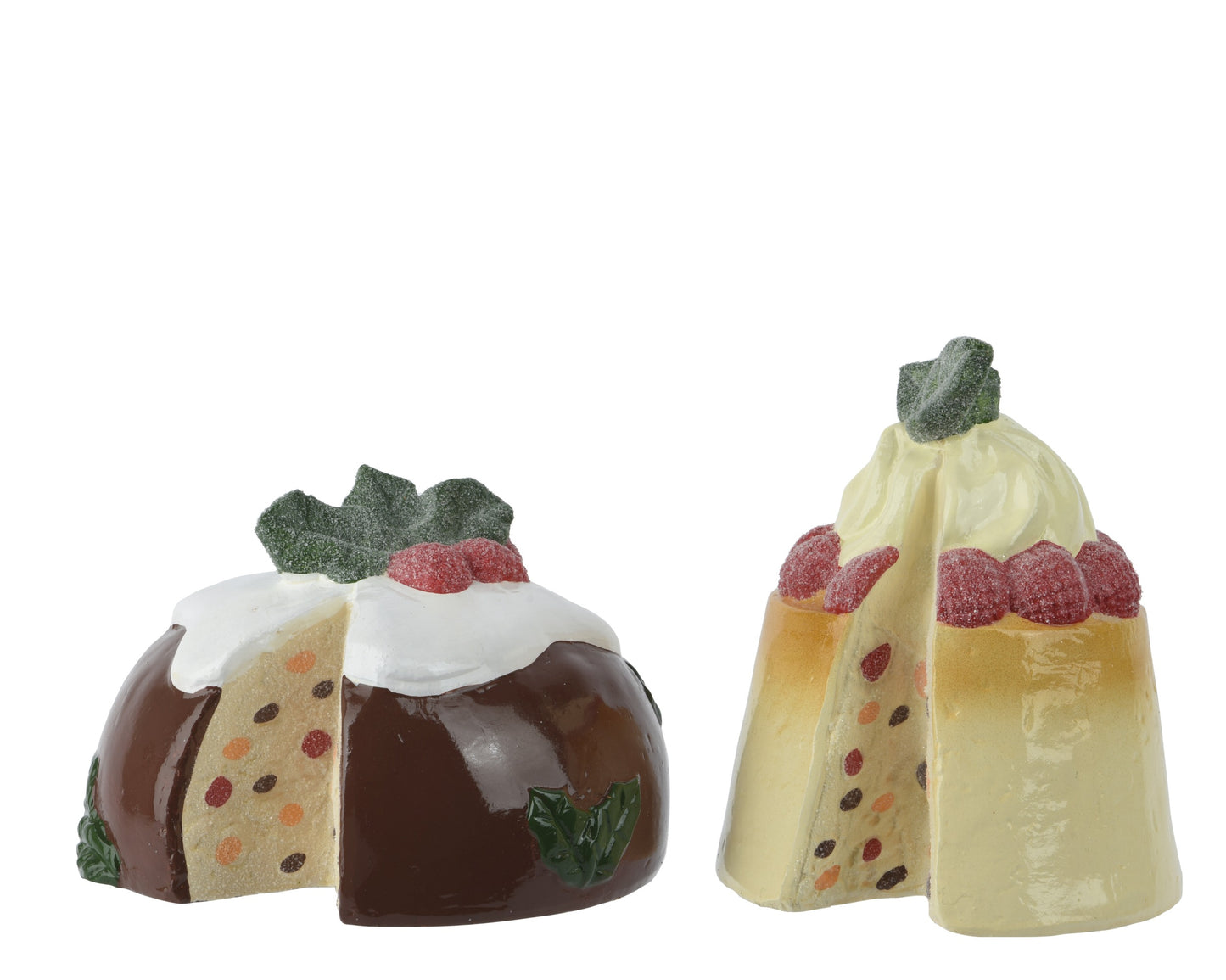 Decoro a forma di torta L17,8xP17,9xH12 - Kaemingk