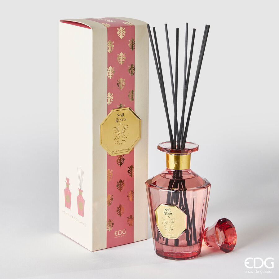 Diffusore con bastoncini Goldlily 'Soft Roses' 500ml - EDG