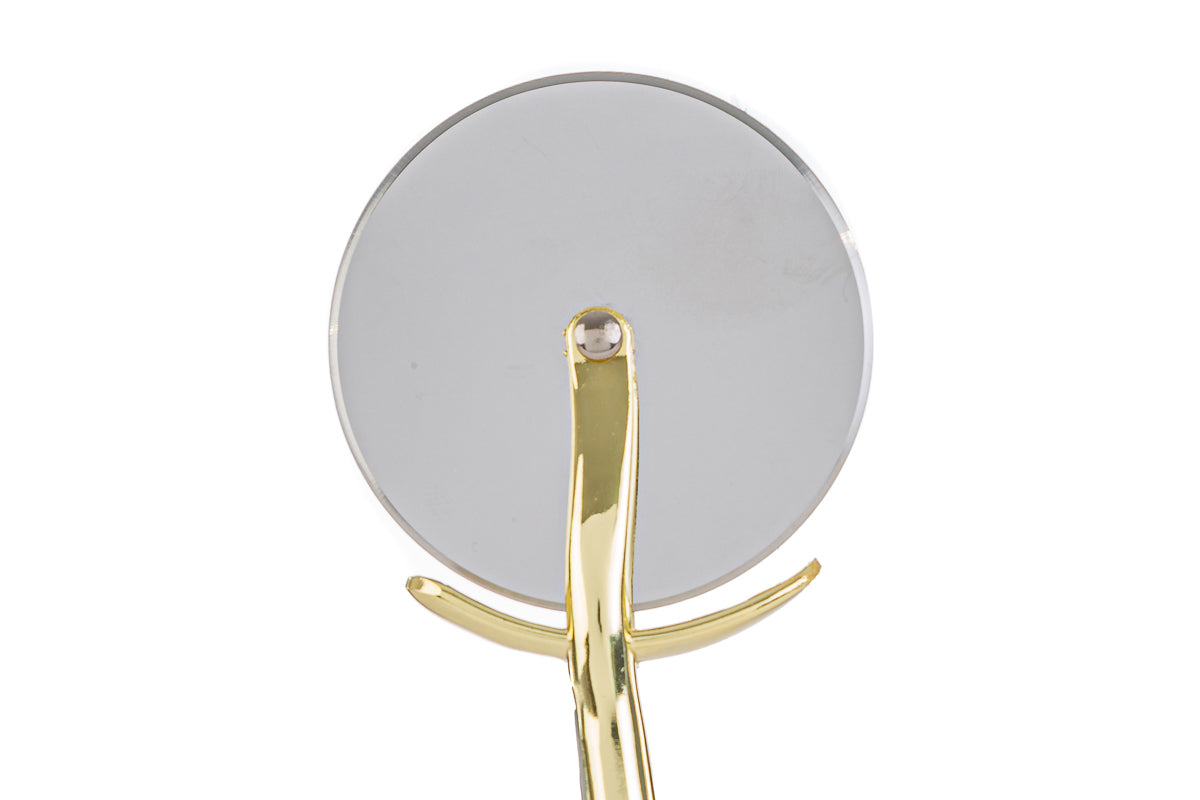 Taglia pizza in metallo oro - Le Stelle