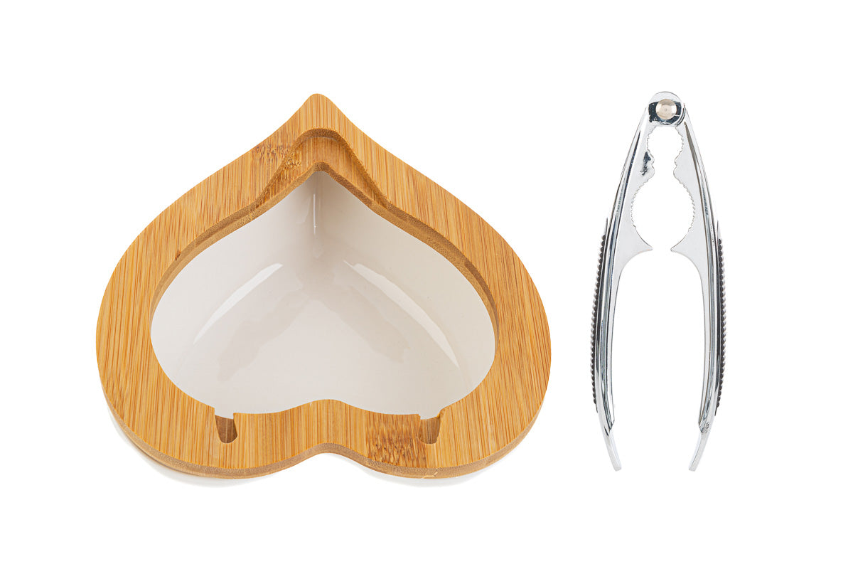 Ciotola cuore schiaccianoci 18x19x8h - Le Stelle