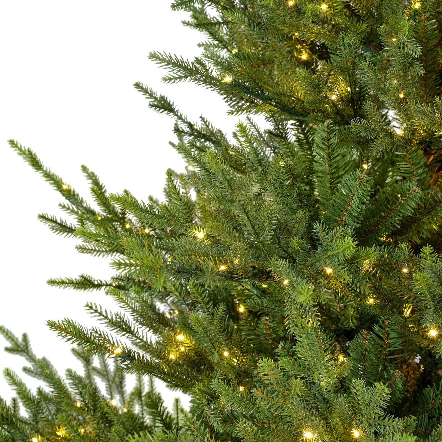 Alberi di natale verde 'Norway spruce' con LED D147xH210 - Kaemingk