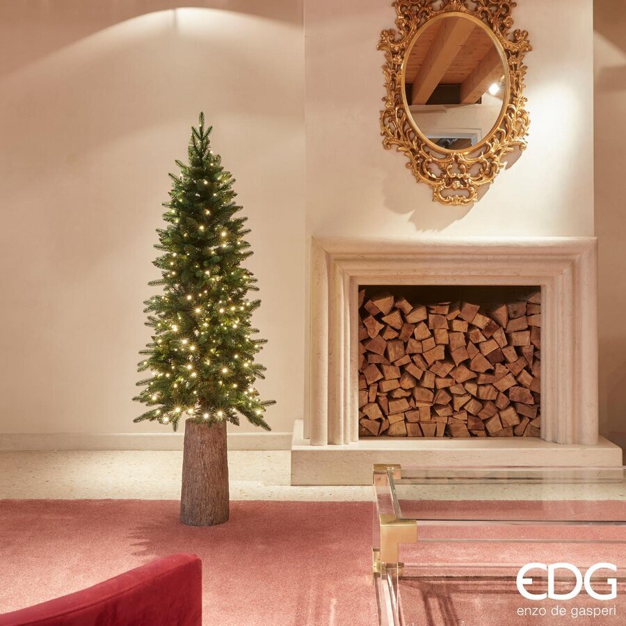 Alberi di natale 'Pino Slim' D 60 H150 con 360 miniled - EDG
