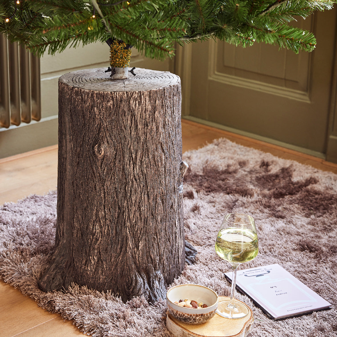 Base tronco per albero di natale D36 H53 - Kaemingk