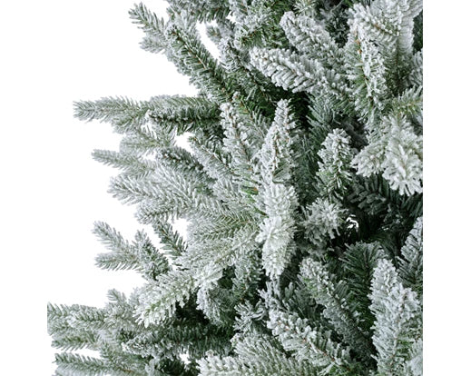 Alberi di natale innevato 'Allison snowy pine Pre-Lit ‘D127 x H210 - Kaemingk