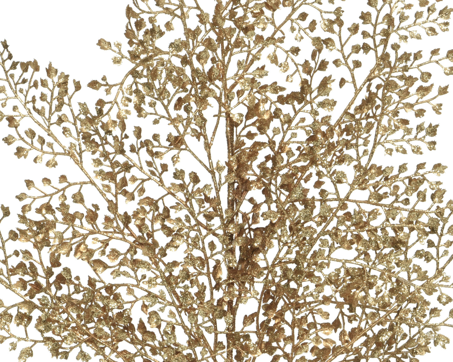 Felce paiettata con glitter ramo 4x30x68 - Kaemingk