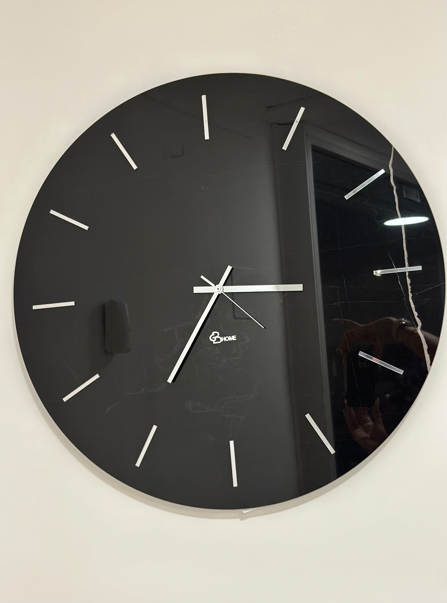 Orologio marmo nero D60 - Brindicci