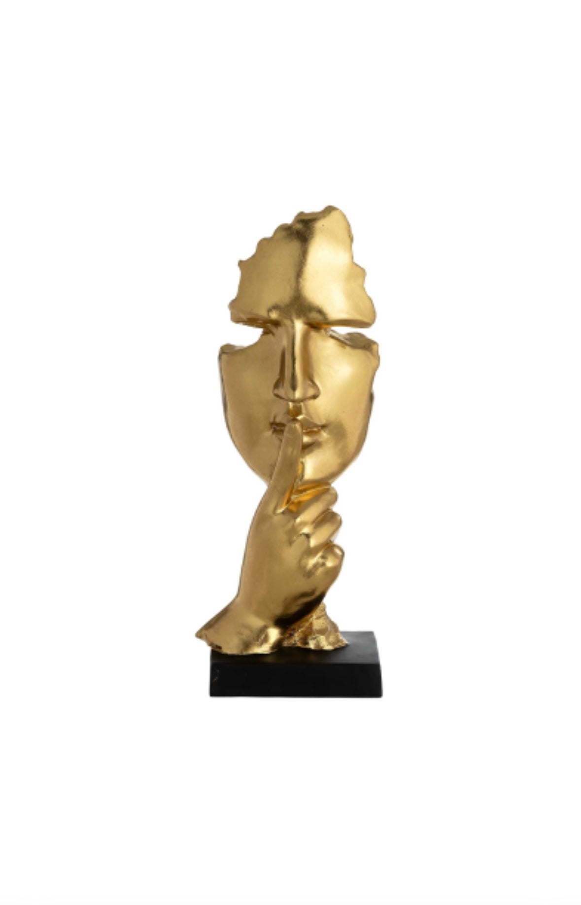 Statua con SHI in oro 12x10x33H