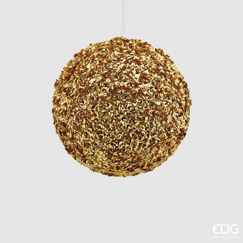 Palla glitter oro pvc D15 - EDG