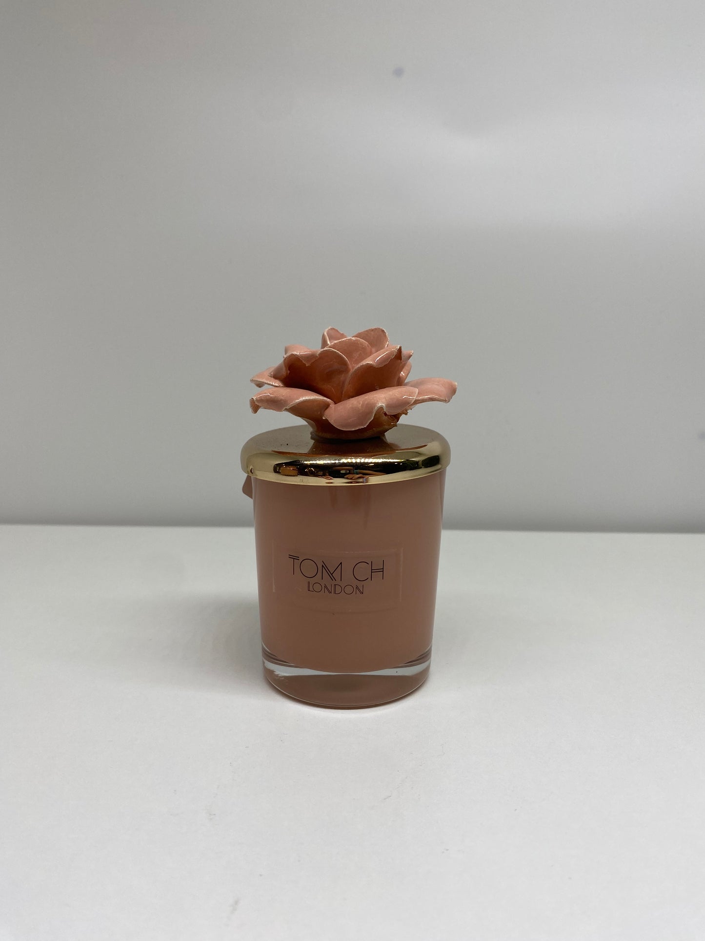Candela con tappo a rosa Rosa - TOM CH LONDON