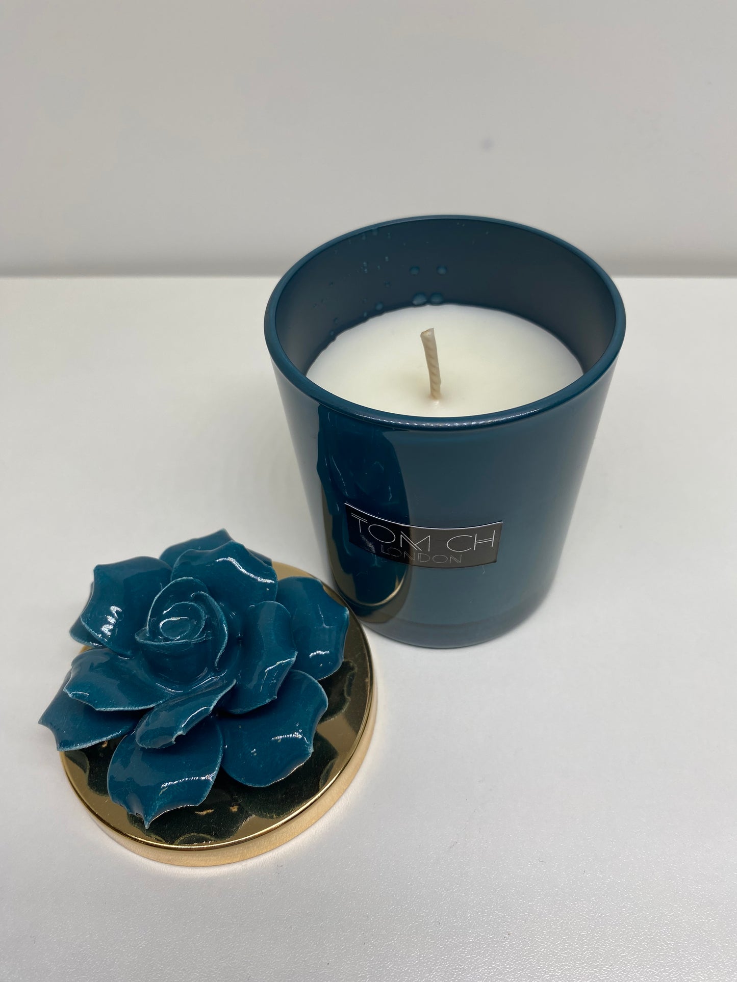 Candela con tappo a rosa Ottanio - TOM CH LONDON
