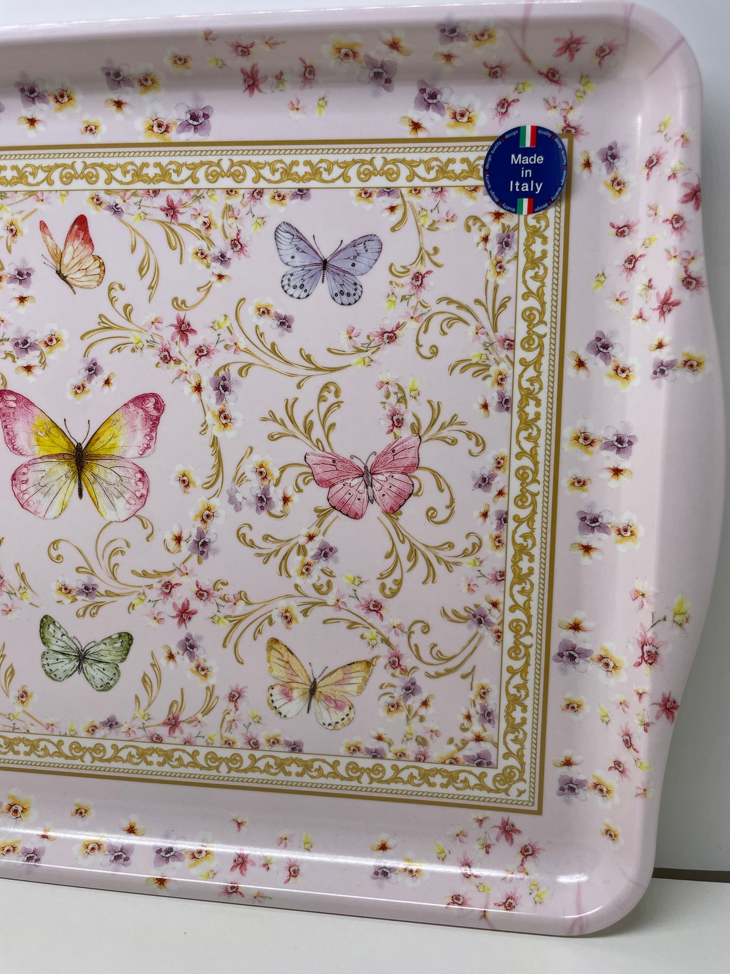 Vassoio melamina collezione 'Majestic Butterflies' - Easy Life