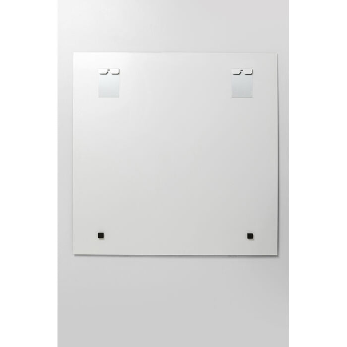 Quadro in vetro flower art lady 120x120 - Kare design