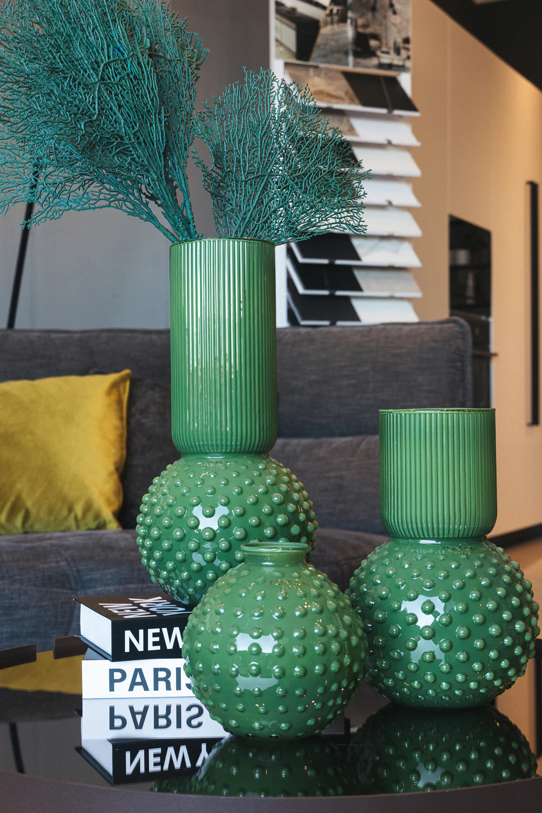 Vaso sfera Microbolle Clair D18 H30- Tom CH London