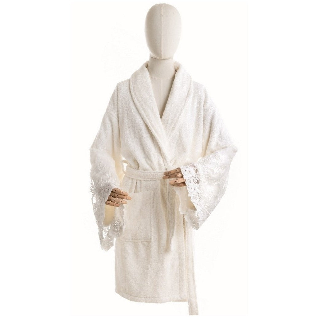 Accappatoio Sciallato S/M - Blanc Maricló
