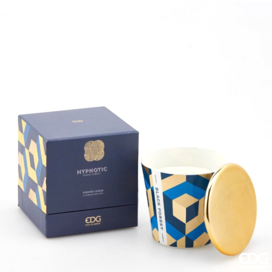 Candela Hypnotic con Coperchio H9 cm Foresta nera - EDG
