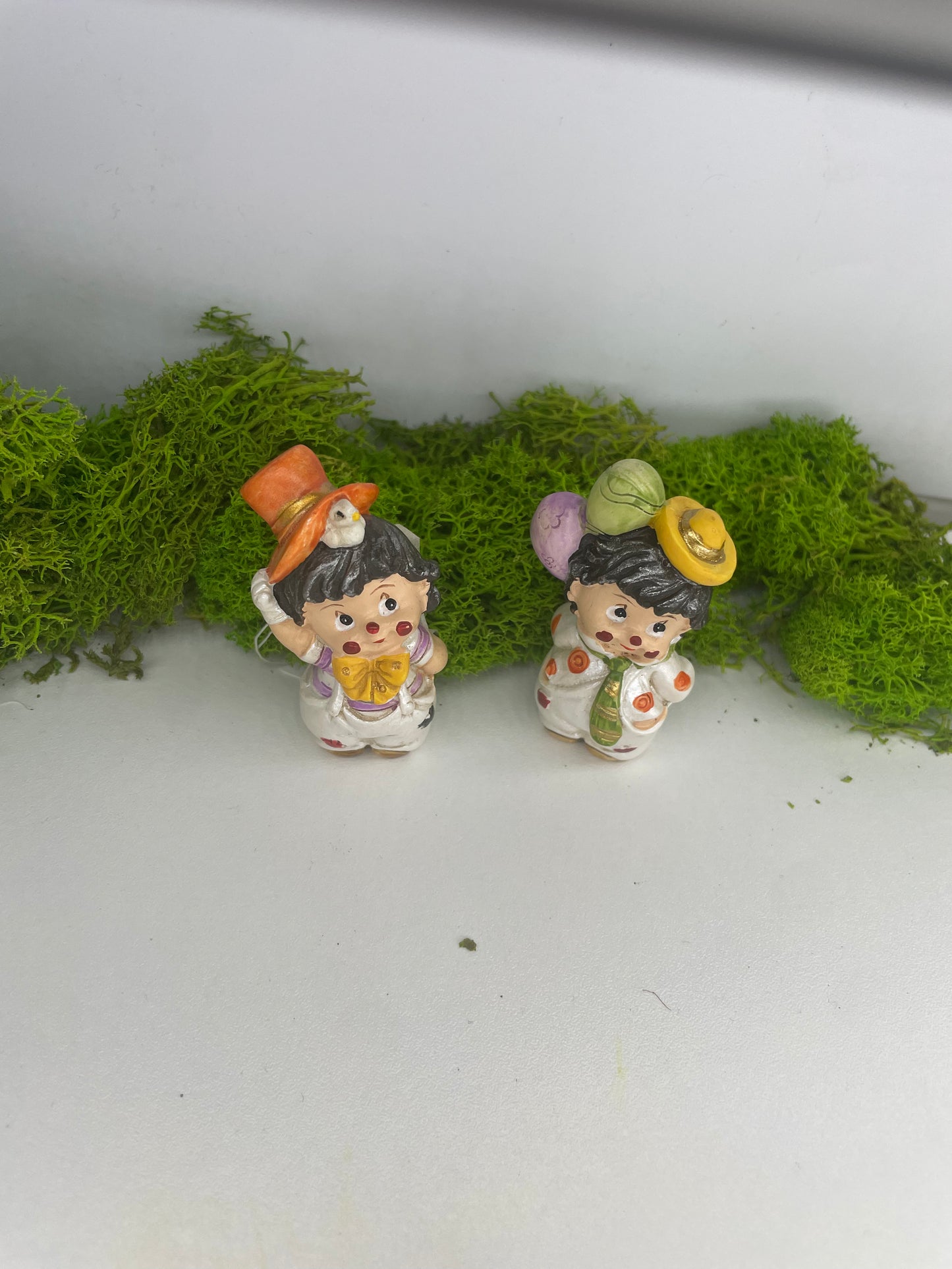 Pagliaccio in resina colorato in 2ass. - Le Stelle