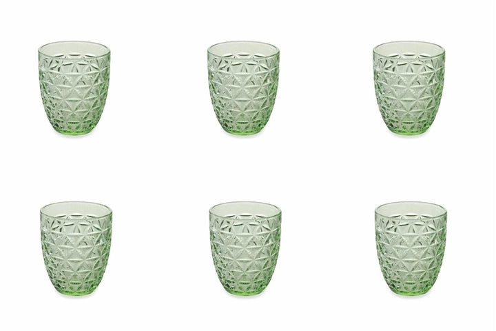 Set 6 bicchieri 'Gemma verde' - Villa D'este