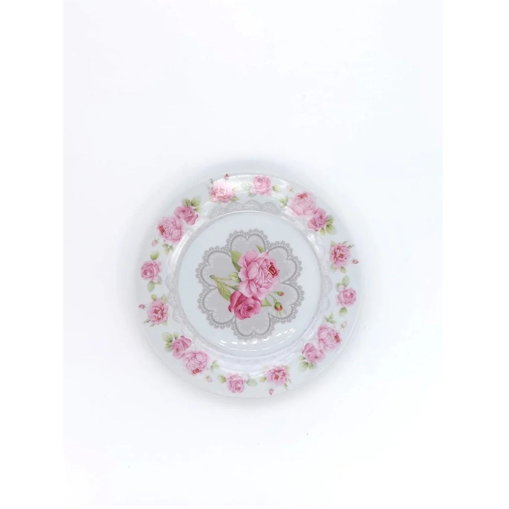 Servizio piatti 'Rose Cammeo' Tavola 18 pz -L'arte di nacchi