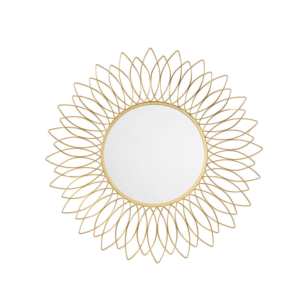 Specchio Tondo in filo metallico D80 - L'arte di Nacchi