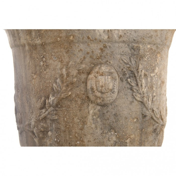 Vaso in resina serie 'Antiqua Domus' 48x57x48 - Blanc Maricló