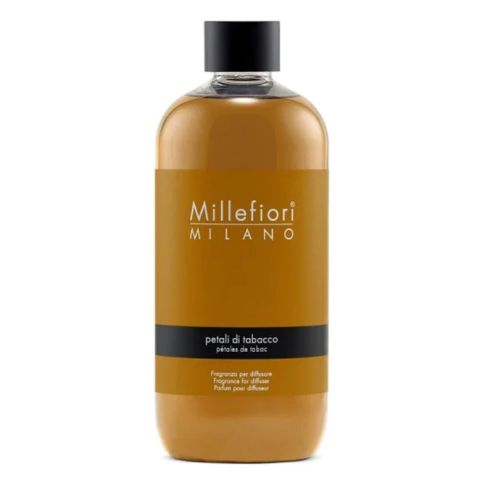 Petali di tabacco - Ricarica per diffusore a bastoncini 500ml Natural Millefiori Milano
