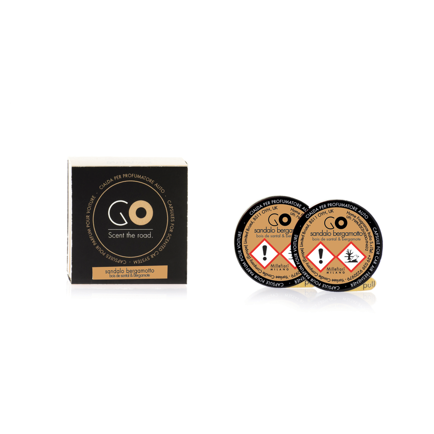 Sandalo Bergamotto - Ricarica per Profumatori per auto a cialde GO