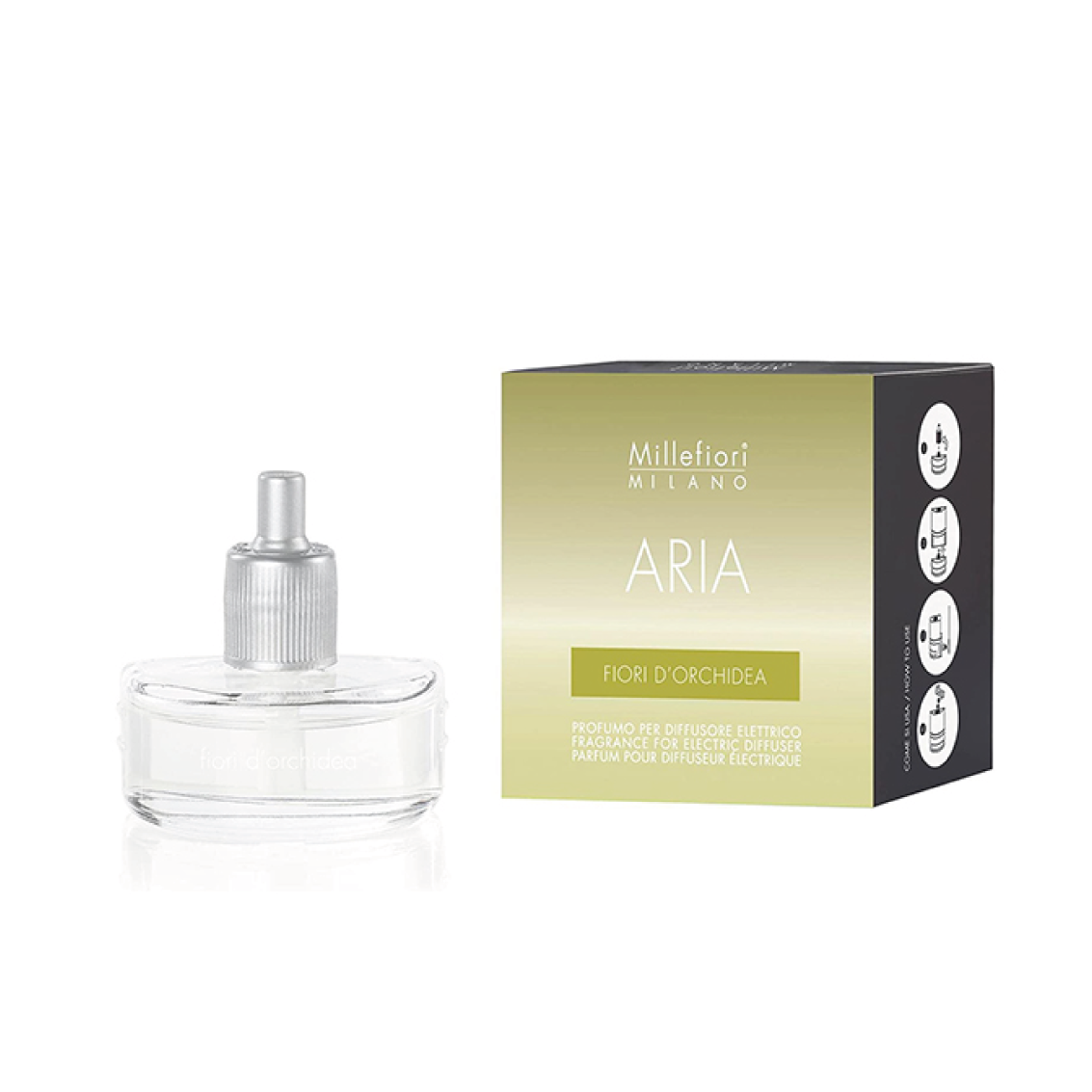 Fiori D'Orchidea - Ricarica per diffusori di fragranze elettrico ARIA Millefiori Milano
