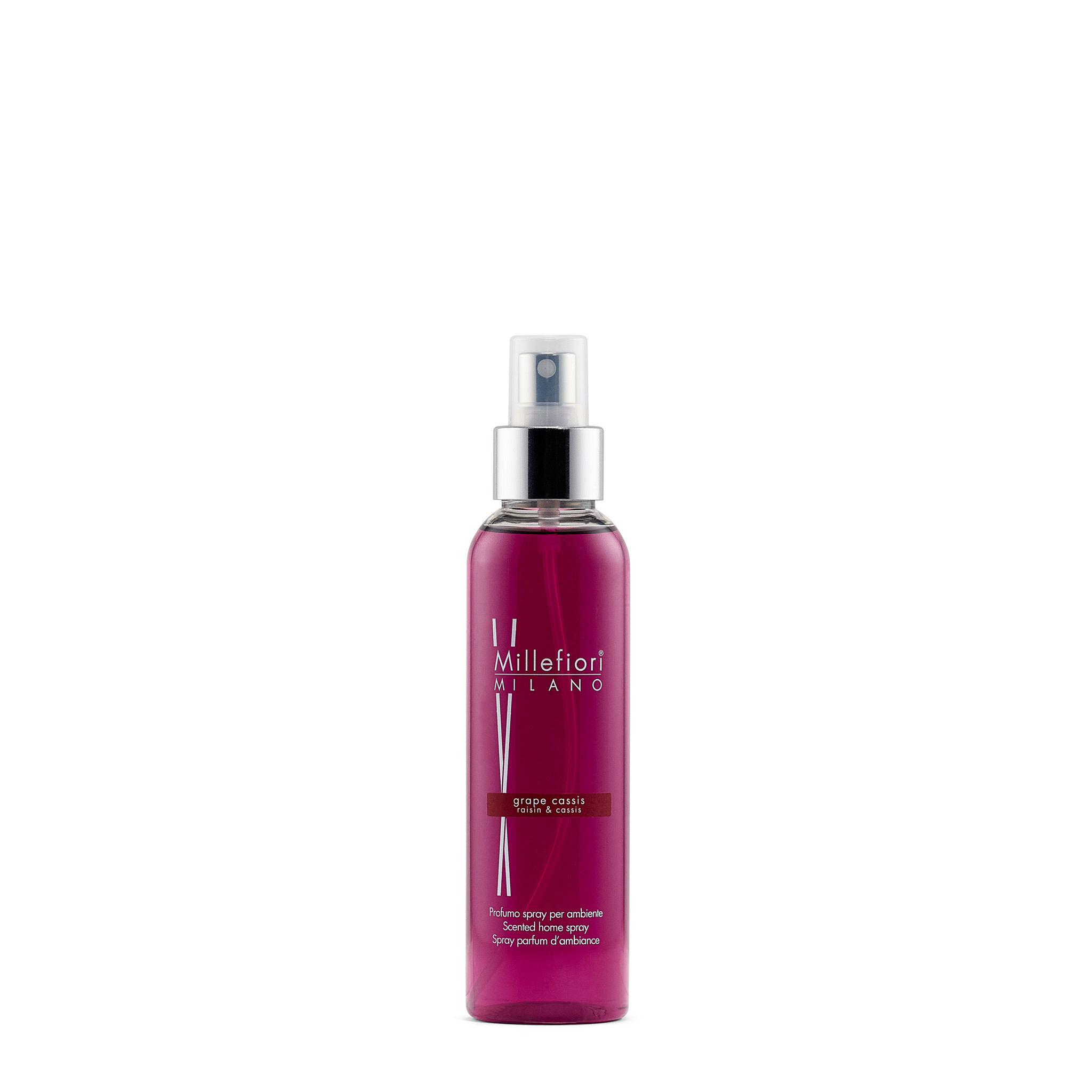 Grape Cassis - Spray d'ambiente 150 ml Natural Millefiori Milano – Les  perles du monde srl