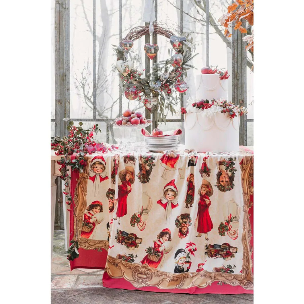 Tovaglia ‘C'era una volta’ 140X140 - Blanc Maricló