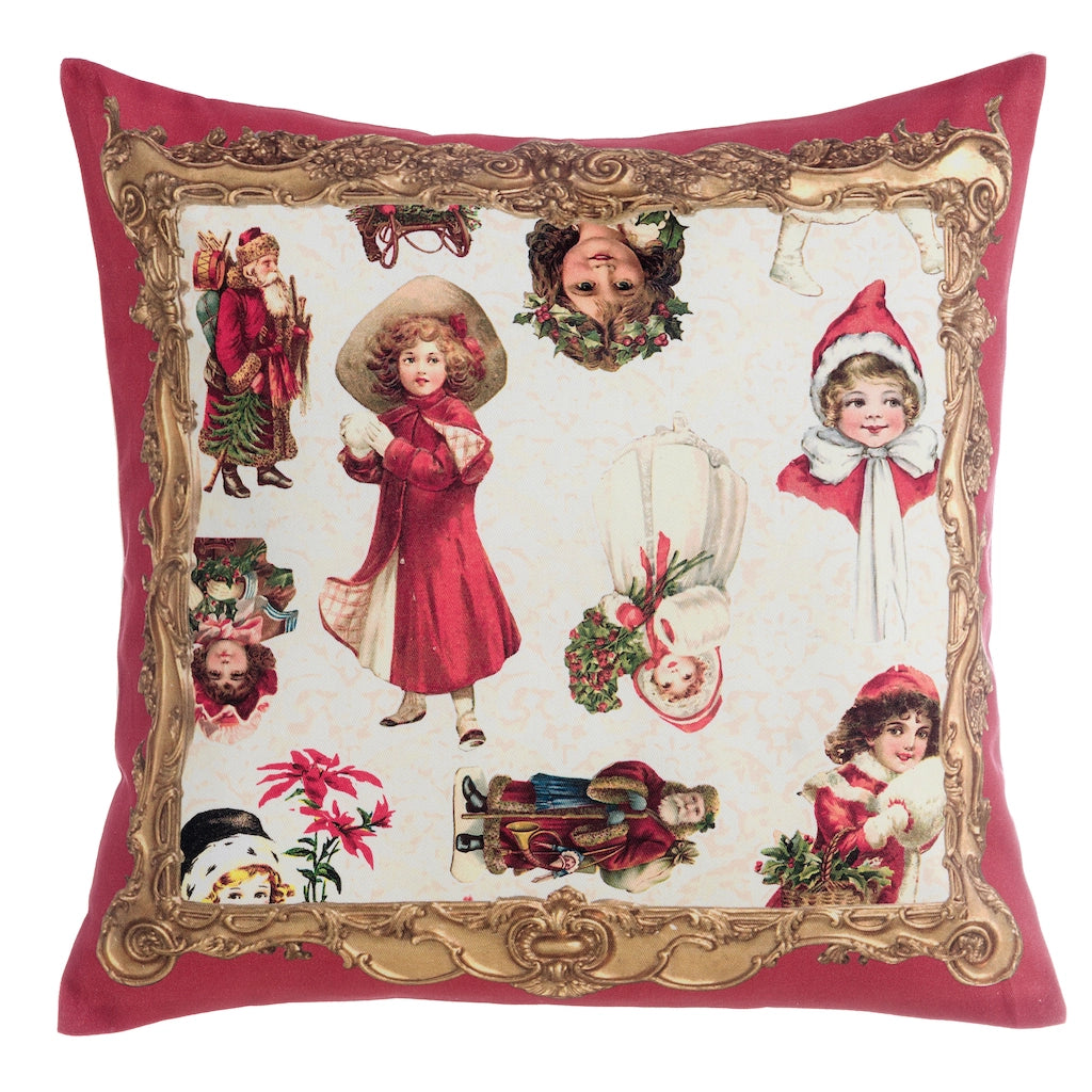 Cuscino natalizio ‘C'era una volta’ 45x45- Blanc Maricló