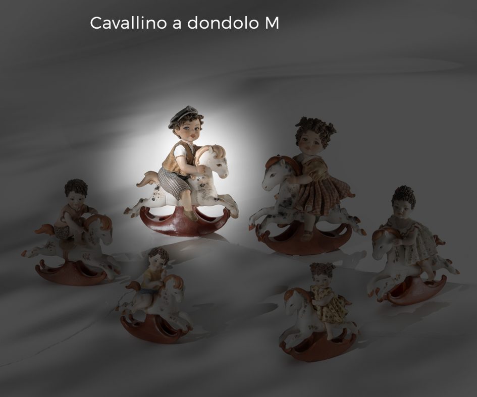 Cavallino a dondolo M H19 - Sibania