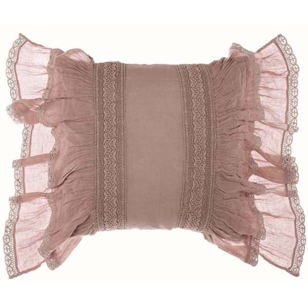 Cuscino con gale “Lace passion” - Blanc Maricló