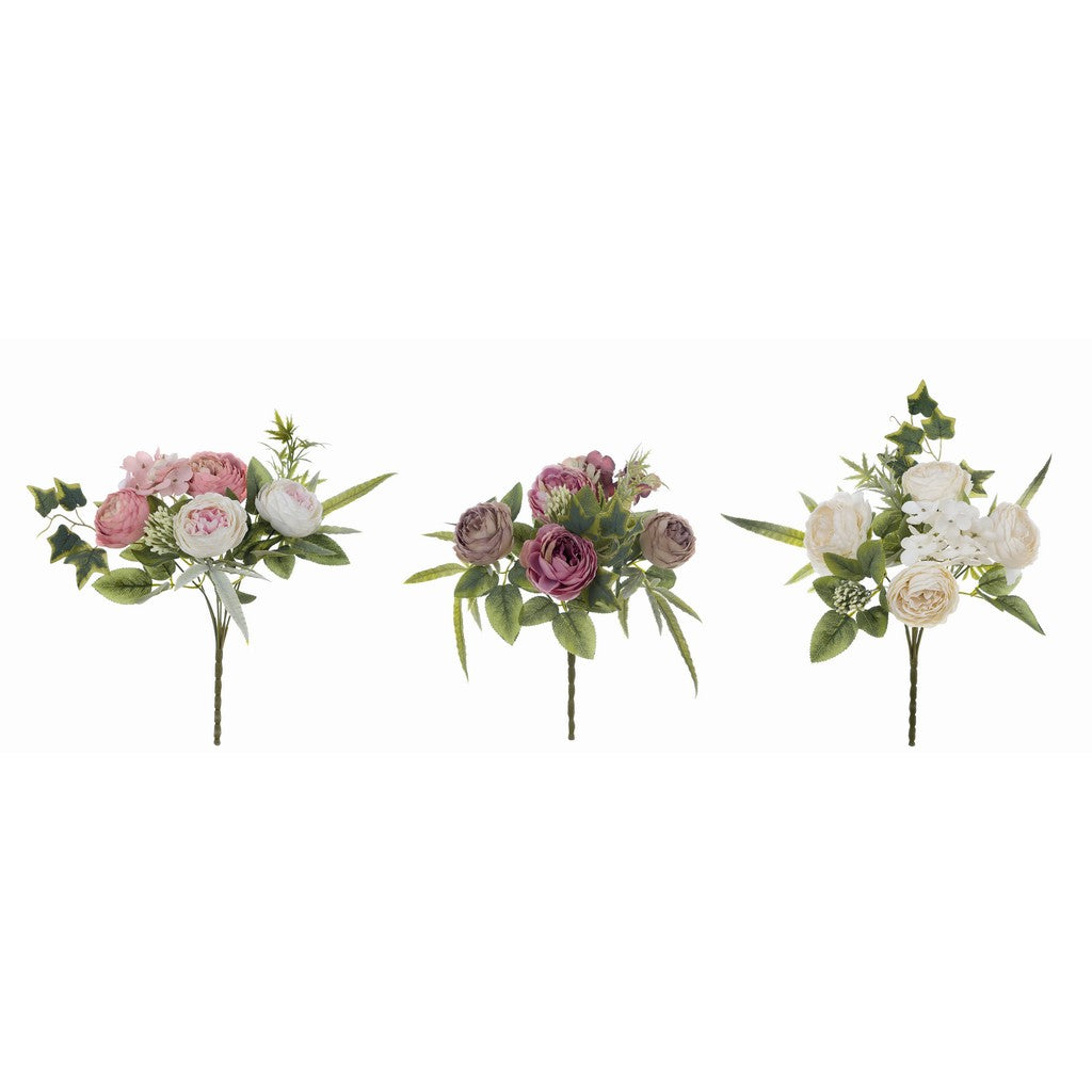 Bouquet Rose e Ortensie assortiti - Blanc Maricló