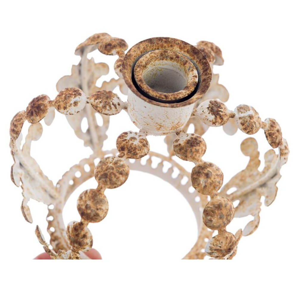 Porta candela 'Eurydice Collection'- Blanc Mariclo'