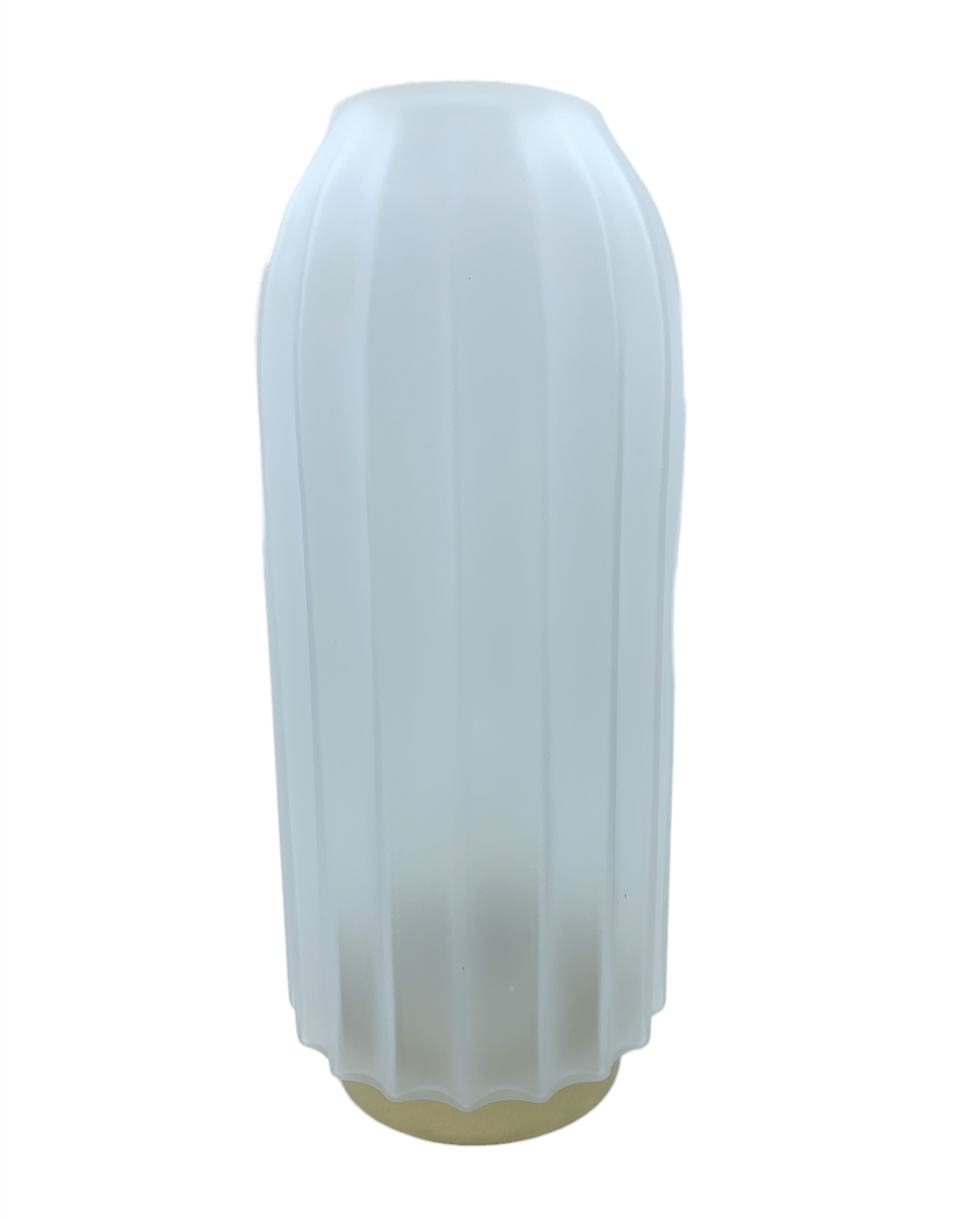 Lampada led alta vetro bianco 12x28,50 - Ad