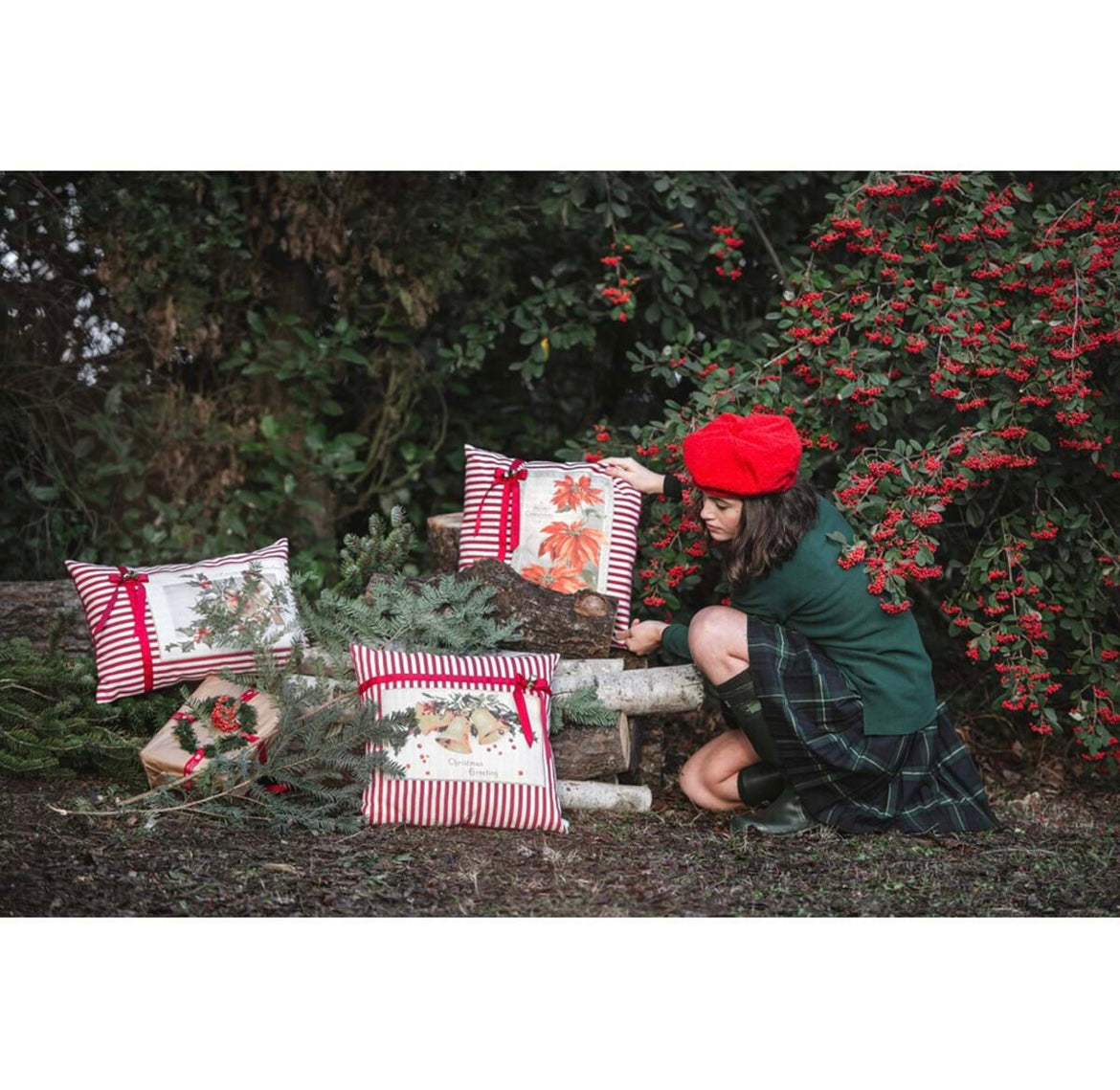 Cuscino Jngle bells- Blanc Maricló