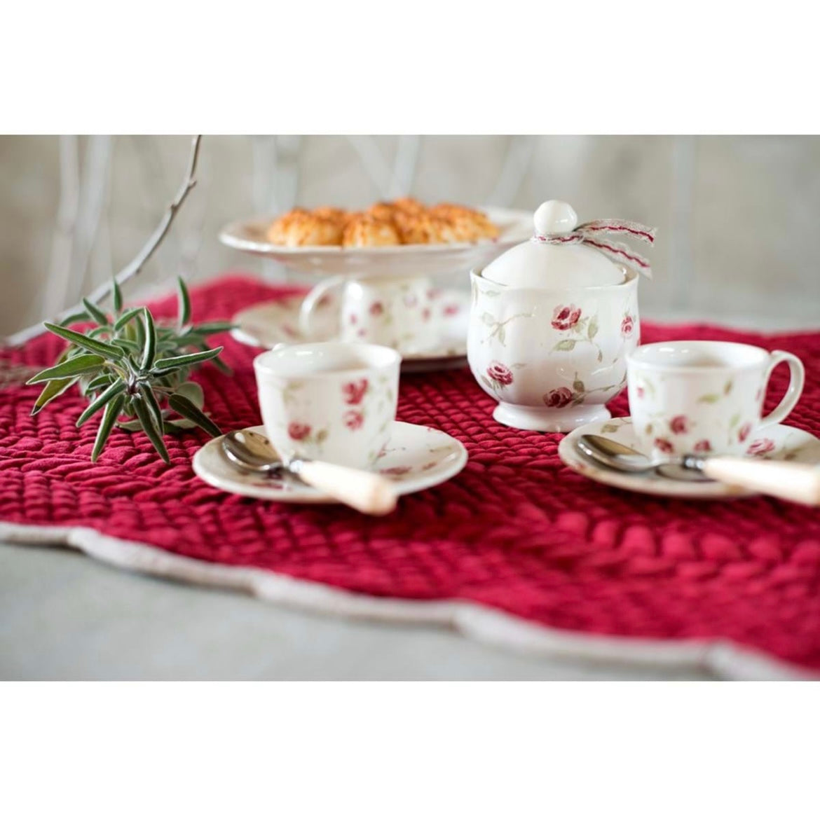 Zuccheriera serie ‘Floret Full’ - Blanc Maricló