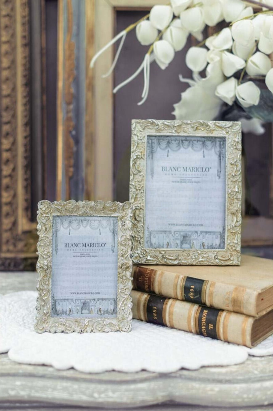 Portafoto argento grande ‘Cavaliere della Rosa’ - Blanc Mariclò